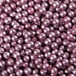 Purple bead 4mm (purple sugar beads)