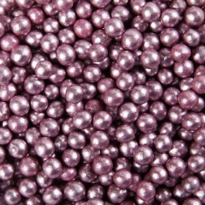Purple bead 4mm (purple sugar beads) Purple bead 4mm (purple sugar beads)